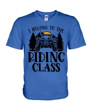 SXS UTV I Belong To The Riding Class V-Neck T-Shirt tile