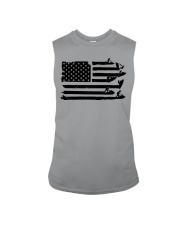 Jet Skiing Us Flag Sleeveless Tee tile