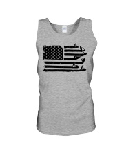Jet Skiing Us Flag Unisex Tank tile