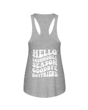 Snomobile Hello Snowmobile Season Goodbye Boyfriend Ladies Flowy Tank tile