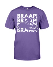 Snowmobile Braap Braap Braap Braap Premium Fit Mens Tee tile