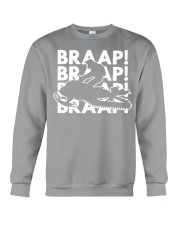Snowmobile Braap Braap Braap Braap Crewneck Sweatshirt tile