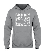 Snowmobile Braap Braap Braap Braap Hooded Sweatshirt tile