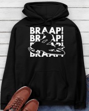 Snowmobile Braap Braap Braap Braap Hooded Sweatshirt apparel-hooded-sweatshirt-lifestyle-front-182
