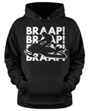 Snowmobile Braap Braap Braap Braap Hooded Sweatshirt apparel-hooded-sweatshirt-lifestyle-front-34