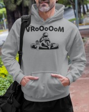 Go Kart Vroooom Hooded Sweatshirt custom-hoodie-sweatshirt-lifestyle-front-267