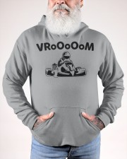 Go Kart Vroooom Hooded Sweatshirt custom-hoodie-sweatshirt-lifestyle-front-291