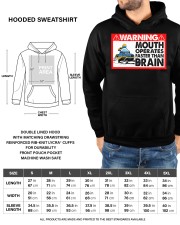 Snowmobile Sled Warning Mouth operates Faster Than Brain Hooded Sweatshirt custom-hoodie-sweatshirt-lifestyle-front-191