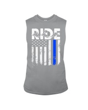 Snowmobile Sled Ride Sleeveless Tee tile