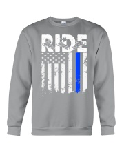 Snowmobile Sled Ride Crewneck Sweatshirt tile