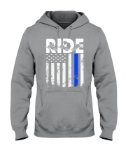 Snowmobile Sled Ride Hooded Sweatshirt tile
