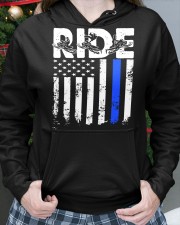 Snowmobile Sled Ride Hooded Sweatshirt custom-hoodie-sweatshirt-lifestyle-front-217