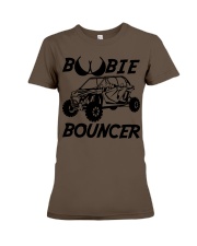 Side By Side UTV Boobie Bouncer RZR XP Pro 4 Blk Premium Fit Ladies Tee tile