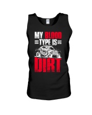 Side By Side UTV My Blood Type Unisex Tank tile