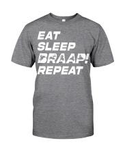 Snowmobile Sled Eat Sleep Braap Repeat Classic T-Shirt tile