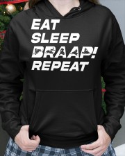Snowmobile Sled Eat Sleep Braap Repeat Hooded Sweatshirt custom-hoodie-sweatshirt-lifestyle-front-217