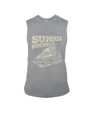 Snowmobile Summer Sucks Sleeveless Tee tile