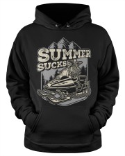Snowmobile Summer Sucks Hooded Sweatshirt apparel-hooded-sweatshirt-lifestyle-front-34