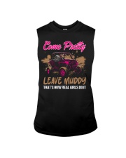 SXS UTV Come Pretty Leave MuddyThat's How Real Girls Do It Sleeveless Tee tile
