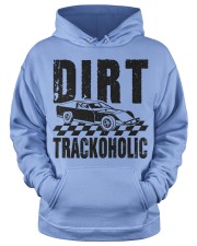 Dirt Track Racing Dirt Trackoholic Hooded Sweatshirt apparel-hooded-sweatshirt-lifestyle-front-34