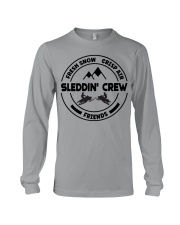 Snowmobile Sled Fresh Snow Crisp Air Friends Sleddin Crew Long Sleeve Tee tile