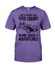 Slingshot Life Is Meant For Good Friends And Great Adventures Premium Fit Mens Tee tile