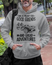 Slingshot Life Is Meant For Good Friends And Great Adventures Hooded Sweatshirt custom-hoodie-sweatshirt-lifestyle-front-267