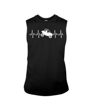SXS UTV Rider Heartbeat Sleeveless Tee tile