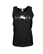 SXS UTV Rider Heartbeat Unisex Tank tile