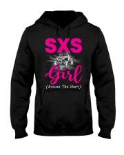 Side By Side UTV Girl Excuse The Hair Hooded Sweatshirt tile