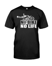 Dirt Bike Motocross No Bike No Life Classic T-Shirt tile