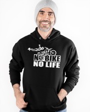 Dirt Bike Motocross No Bike No Life Hooded Sweatshirt apparel-hooded-sweatshirt-lifestyle-front-82