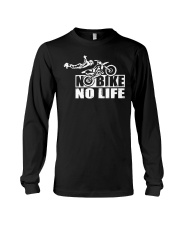 Dirt Bike Motocross No Bike No Life Long Sleeve Tee tile