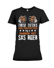 SXS UTV These Titties Are Protected By A Smokin Hot Premium Fit Ladies Tee tile