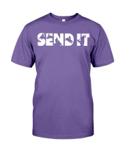 Snowmobile Sled Send It Premium Fit Mens Tee tile
