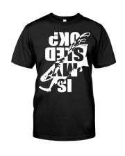 Snowmobile Is My Sled Ok Classic T-Shirt tile