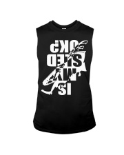 Snowmobile Is My Sled Ok Sleeveless Tee tile