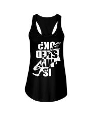 Snowmobile Is My Sled Ok Ladies Flowy Tank tile