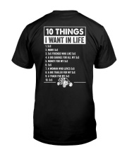 Side by Side SxS 10 Things I Want In Life Premium Fit Mens Tee tile