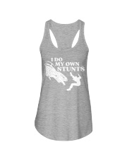 Snowmobile Sled I Do My Own Stunts Ladies Flowy Tank tile
