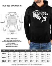 Snowmobile Sled I Do My Own Stunts Hooded Sweatshirt custom-hoodie-sweatshirt-lifestyle-front-191