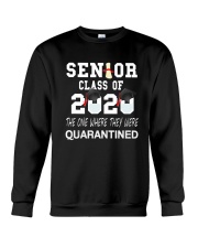 Class of 2020 Senior Quarintine Gift Graduation Crewneck Sweatshirt thumbnail