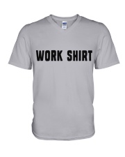 Work Shirt V-Neck T-Shirt tile
