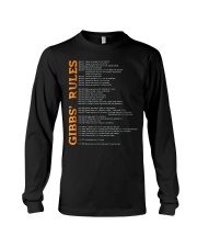 gibbs rules t shirt hgf Long Sleeve Tee thumbnail
