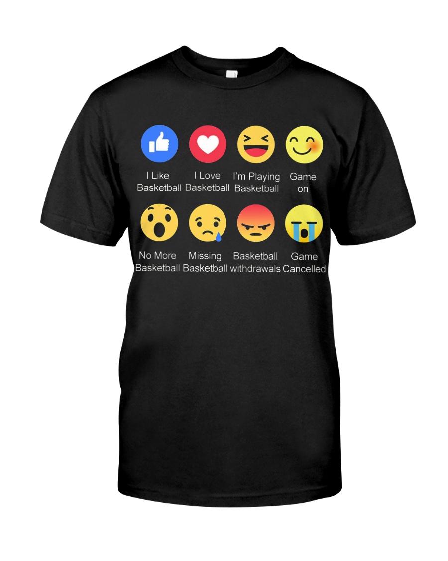 basketball emoji shirt Classic T-Shirt