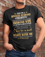A Spoiled Husband The Property Of A Freaking Wife Classic T-Shirt apparel-classic-tshirt-lifestyle-26