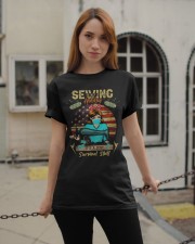 Sewing 2020 Survival Skill Sewing Lovers Classic T-Shirt apparel-classic-tshirt-lifestyle-19