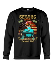 Sewing 2020 Survival Skill Sewing Lovers Crewneck Sweatshirt thumbnail