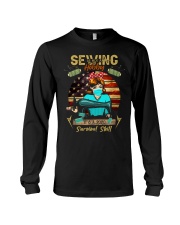 Sewing 2020 Survival Skill Sewing Lovers Long Sleeve Tee thumbnail