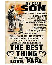 MY DEAR SON - LOVE PAPA 11x17 Poster front